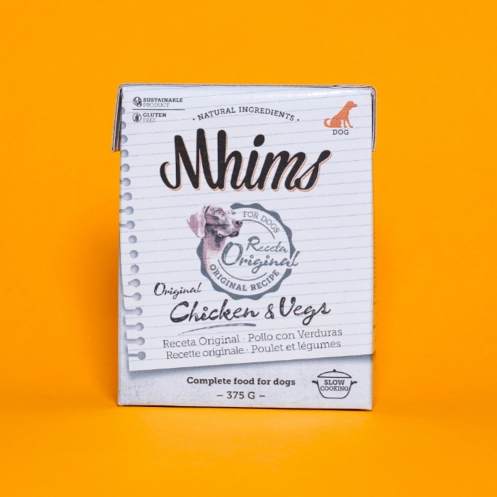 딩고나투라 밈스 습식사료 치킨 375g+즉시10%