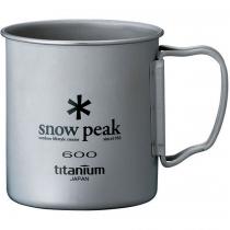 스노우픽 티타늄 싱글 컵 600/Titanium Single Wall Cup 600