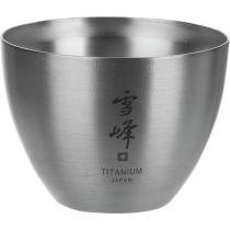 스노우픽 티타늄 사케 컵/Titanium Sake Cup